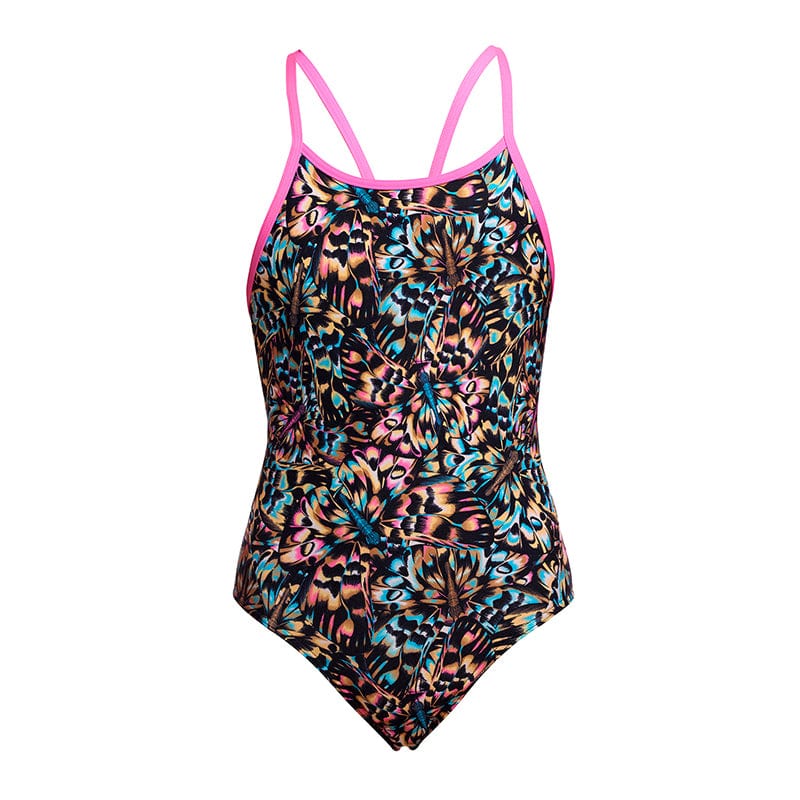 Funkita - Copper Cluster - Girls Eco Diamond Back One Piece