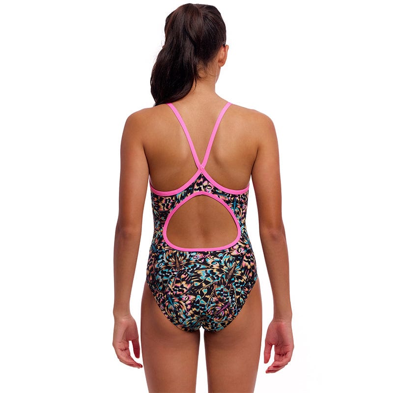 Funkita - Copper Cluster - Girls Eco Diamond Back One Piece