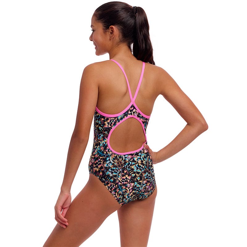 Funkita - Copper Cluster - Girls Eco Diamond Back One Piece