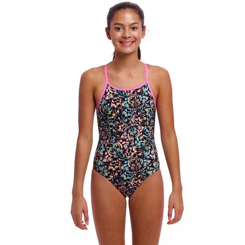 Funkita - Copper Cluster - Girls Eco Diamond Back One Piece