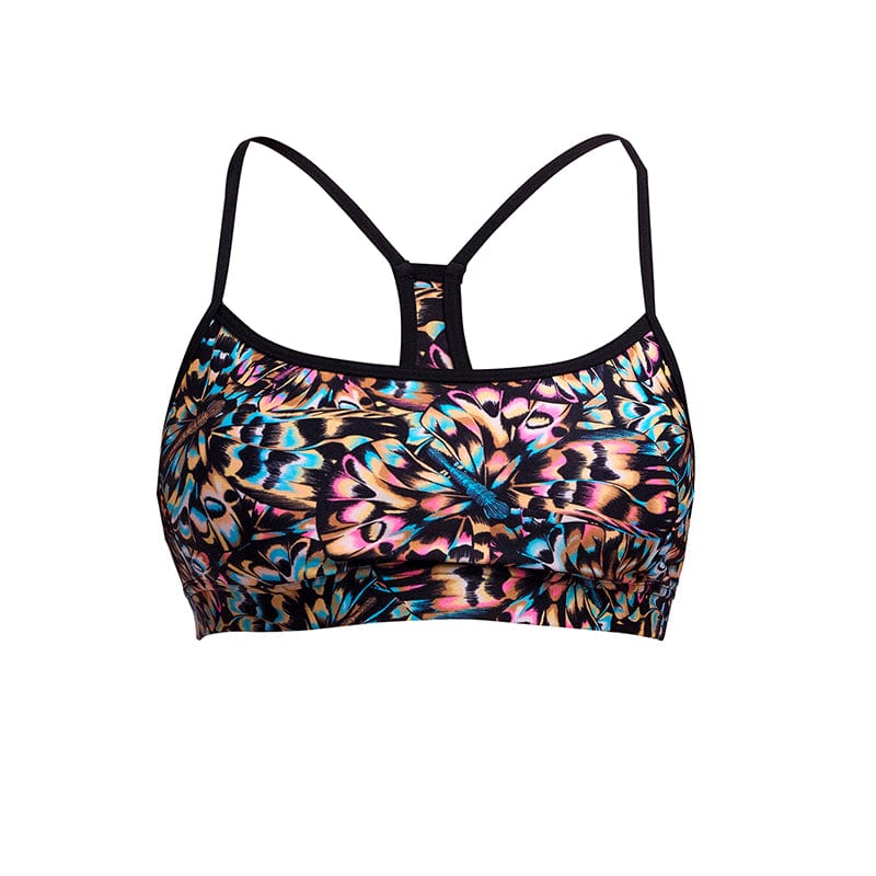 Funkita - Copper Cluster - Ladies Eco Swim Crop Top