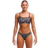 Funkita - Copper Cluster - Ladies Eco Swim Crop Top