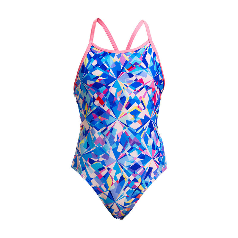 Funkita - Crystal Mess - Girls Eco Diamond Back One Piece