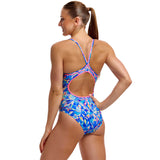Funkita - Crystal Mess - Ladies Eco Diamond Back One Piece