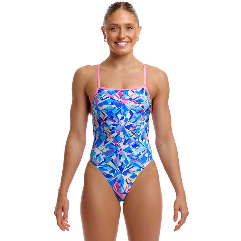 Funkita - Crystal Mess - Ladies Eco Single Strength One Piece