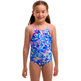 Funkita - Crystal Mess - Toddler Girls Eco Printed One Piece