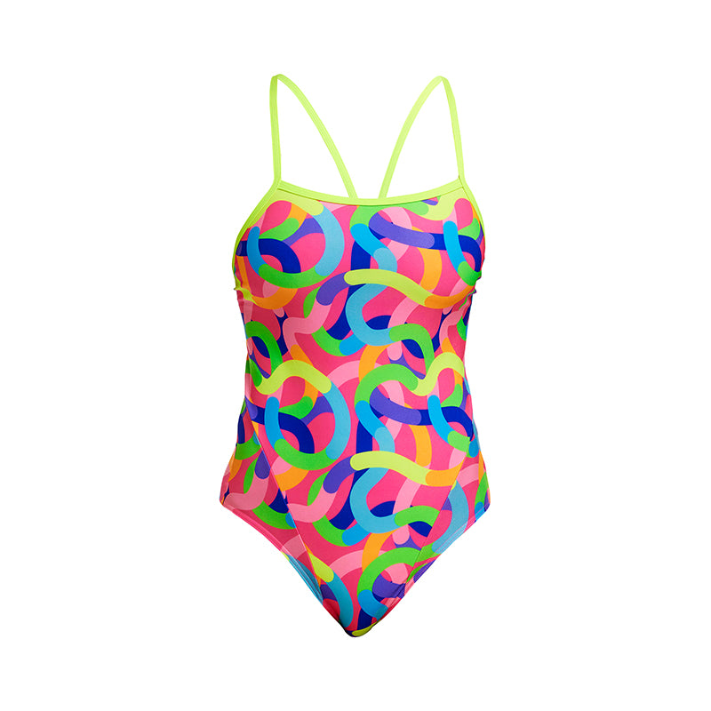 Funkita - Curly Wurly - Ladies Eco Single Strap One Piece