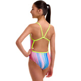 Funkita - Curtain Call - Girls Eco Single Strap One Piece