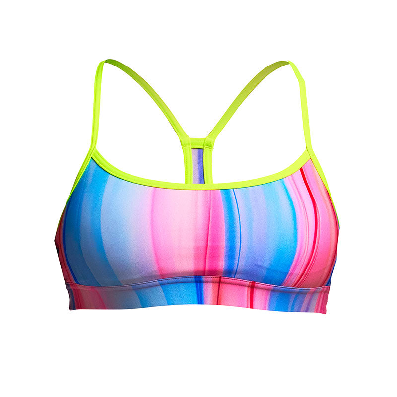 Funkita - Curtain Call - Ladies Eco Swim Crop Top
