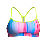 Funkita - Curtain Call - Ladies Eco Swim Crop Top