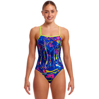 Funkita - Dammed - Ladies Eco Single Strap One Piece