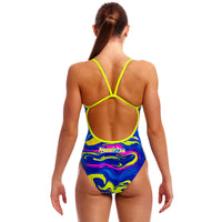 Funkita - Dammed - Ladies Eco Single Strap One Piece