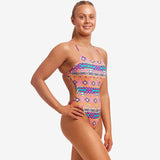 Funkita - Devil In Detail - Ladies Eco Twisted One Piece