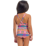 Funkita - Devil In Detail - Toddler Girls Eco Printed One Piece