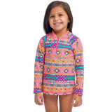Funkita - Devil In Detail - Toddler Girls Eco Zippy Rashie & Brief
