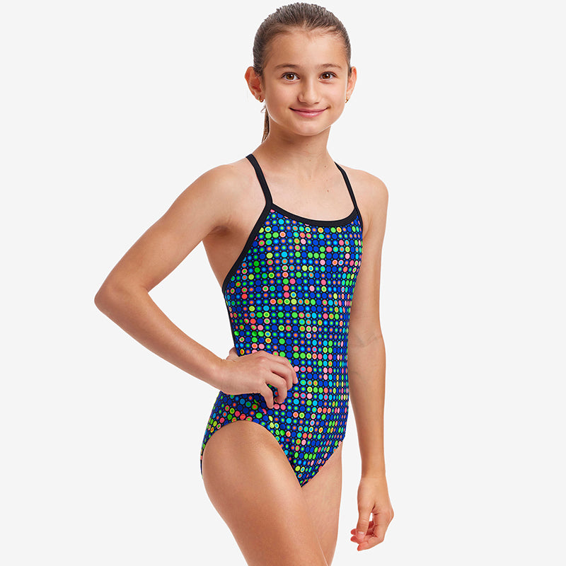 Funkita - Dial A Dot - Girls Twisted One Piece