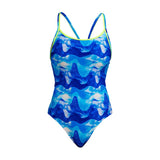 Funkita - Dive In - Ladies Eco Diamond Back One Piece