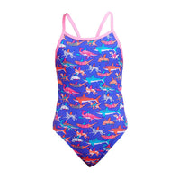 Funkita - Doggie Paddle - Girls Eco Single Strap One Piece