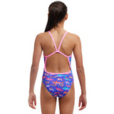 Funkita - Doggie Paddle - Girls Eco Single Strap One Piece