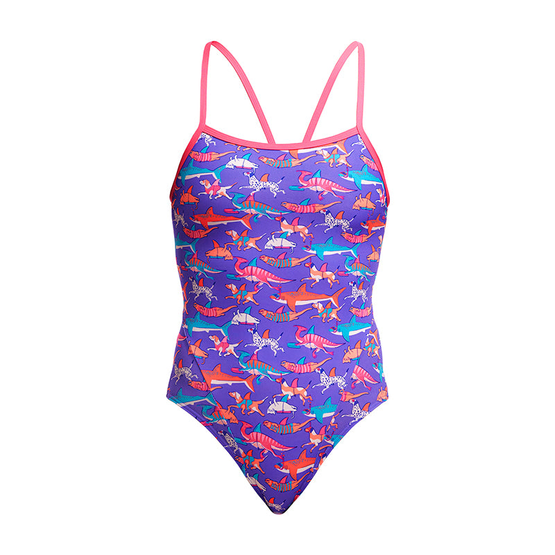 Funkita - Doggie Paddle - Ladies Eco Single Strap One Piece