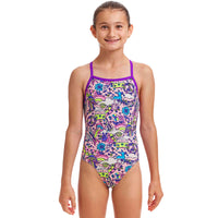 Funkita - Donkey Doll - Girls Eco Tie Me Tight One Piece