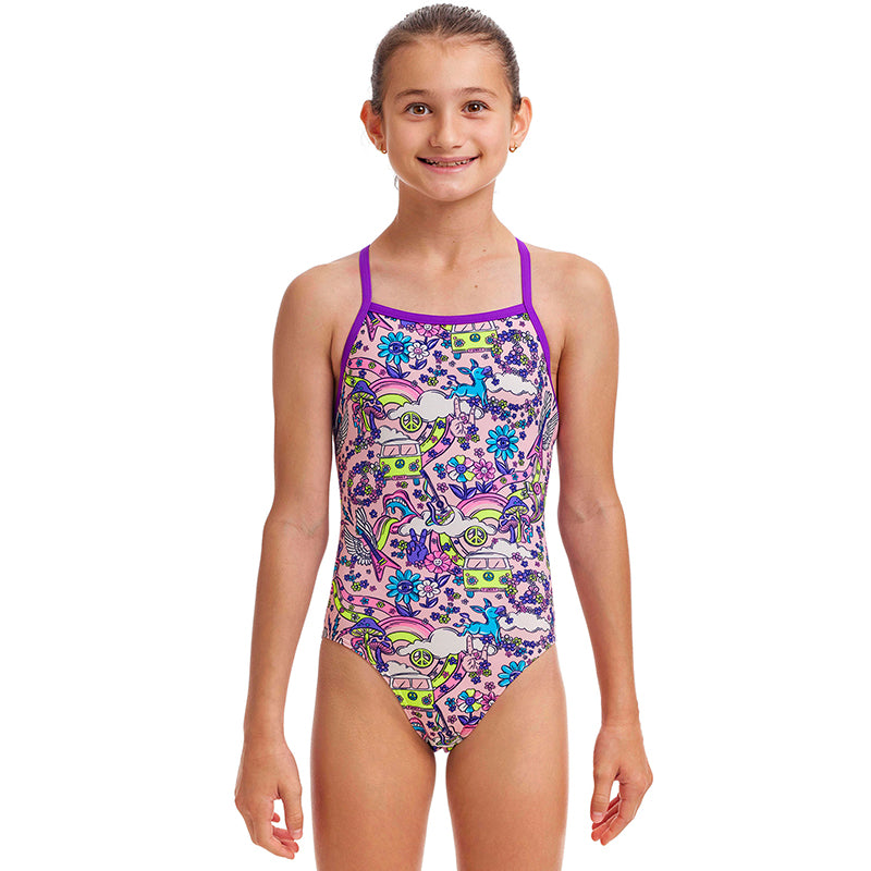 Funkita - Donkey Doll - Girls Eco Tie Me Tight One Piece