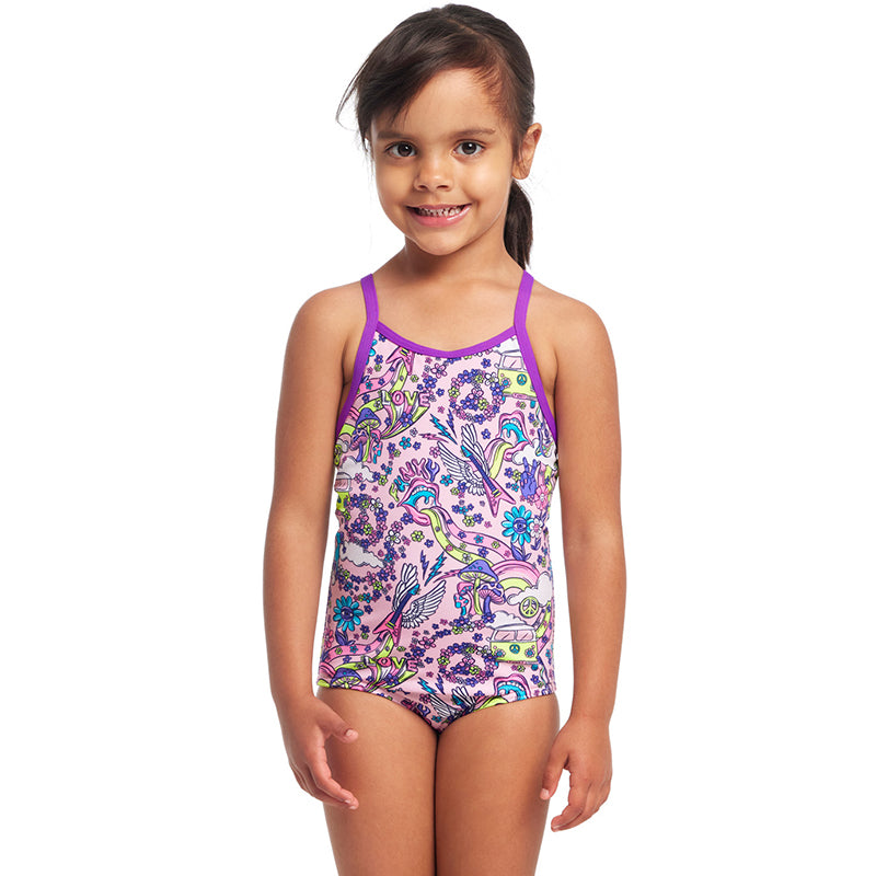 Funkita - Donkey Doll - Toddler Girls Eco Printed One Piece