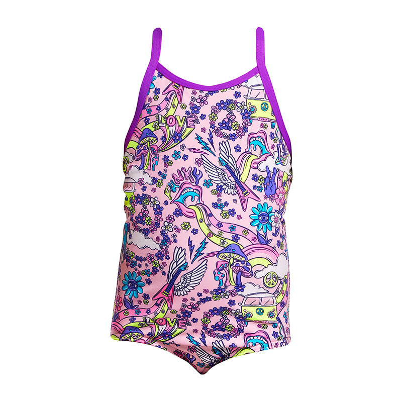 Funkita - Donkey Doll - Toddler Girls Eco Printed One Piece