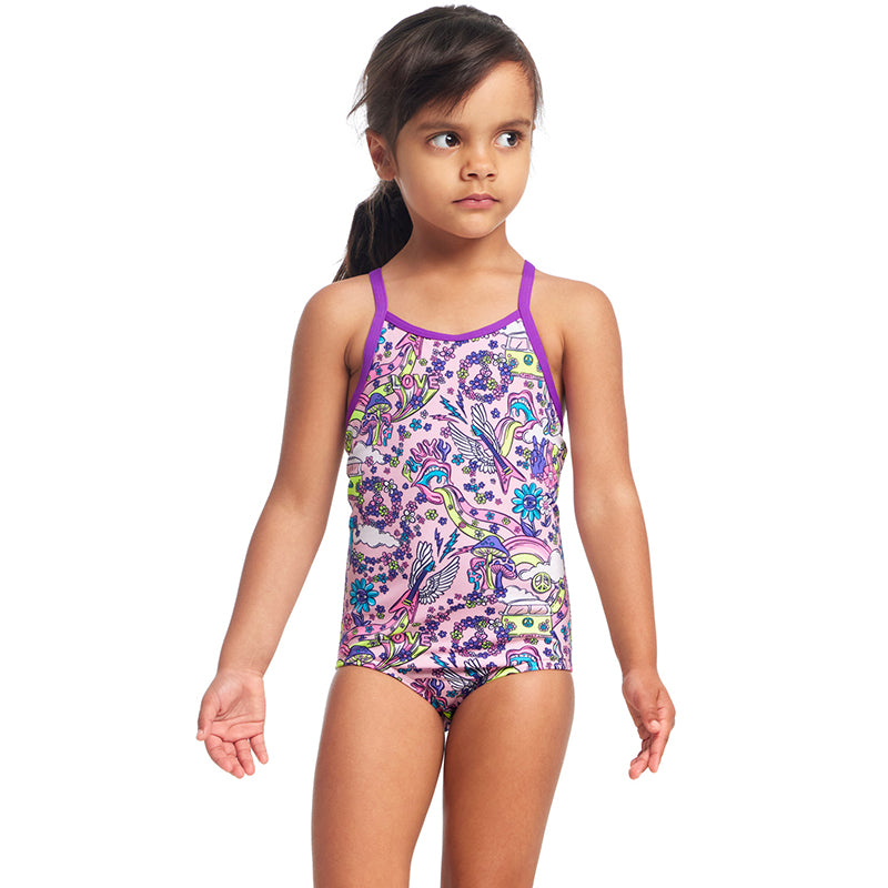 Funkita - Donkey Doll - Toddler Girls Eco Printed One Piece