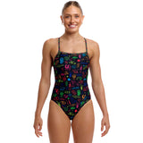 Funkita - Doodles - Ladies Eco Swim Secure One Piece