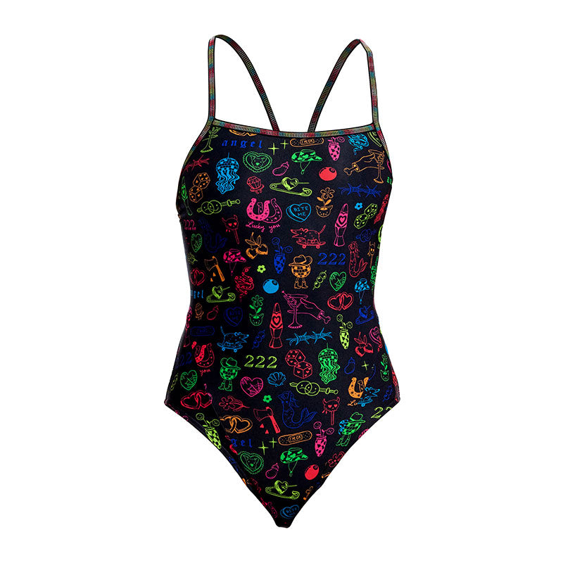 Funkita - Doodles - Ladies Eco Swim Secure One Piece