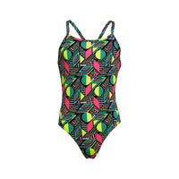 Funkita - Dot Matrix - Girls Diamond Back One Piece