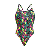 Funkita - Dot Matrix - Ladies Diamond Back One Piece