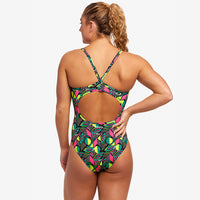 Funkita - Dot Matrix - Ladies Diamond Back One Piece