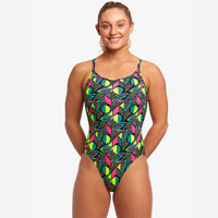 Funkita - Dot Matrix - Ladies Diamond Back One Piece