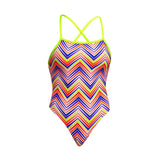 Funkita - Down Up - Ladies Eco Tie Me Tight One Piece