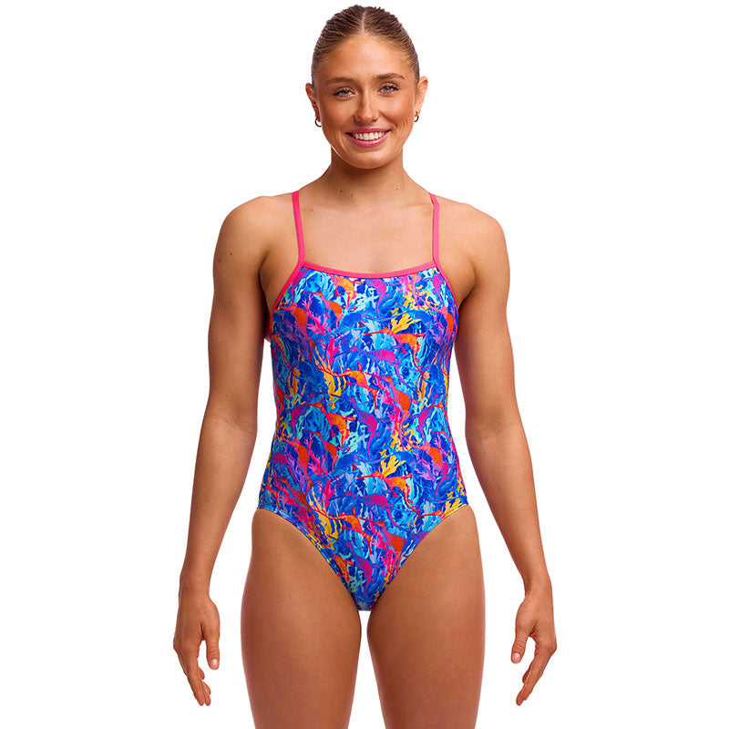 Funkita - Dragons Den - Ladies Eco Single Strap One Piece