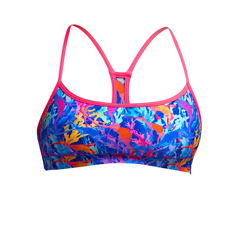 Funkita - Dragons Den - Ladies Eco Swim Crop Top