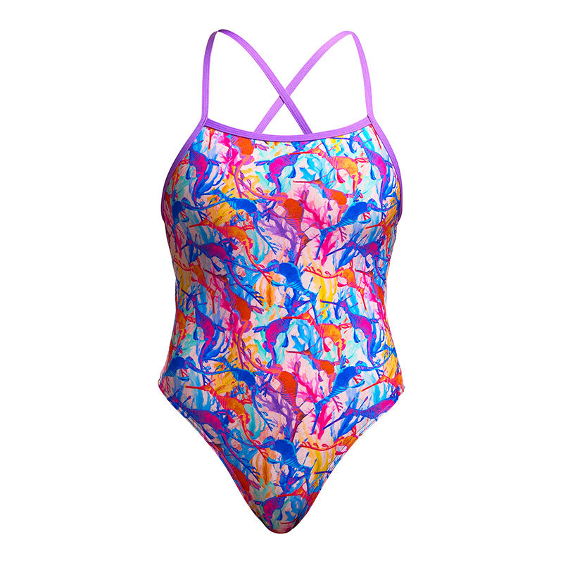 Funkita - Dreamy Weedy - Ladies Eco Tie Me Tight One Piece