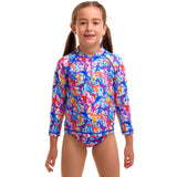 Funkita - Dreamy Weedy - Toddler Girls Eco Zippy Rashie & Brief