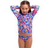 Funkita - Dreamy Weedy - Toddler Girls Eco Zippy Rashie & Brief