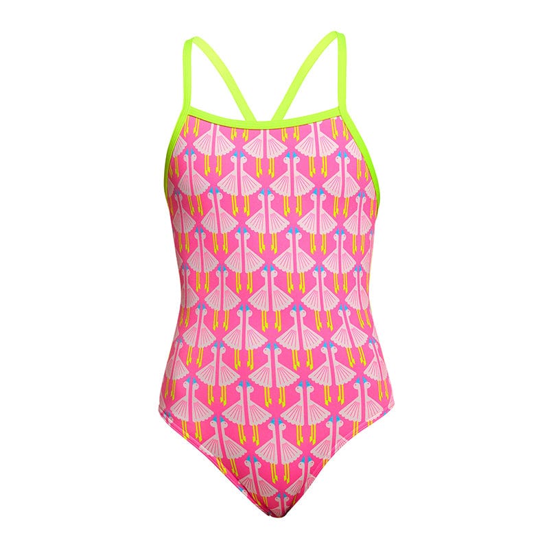 Funkita - Duck Duck Goose - Girls Eco Strapped In One Piece