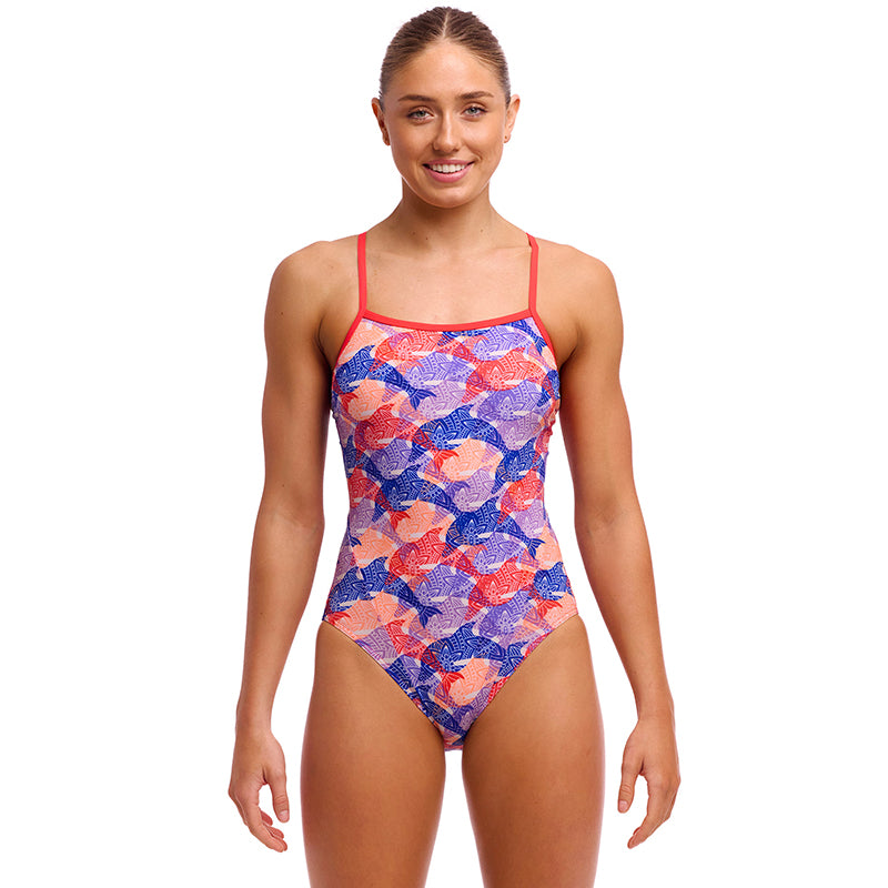 Funkita - Dusky Dive - Ladies Eco Single Strap One Piece