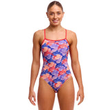 Funkita - Dusky Dive - Ladies Eco Single Strap One Piece