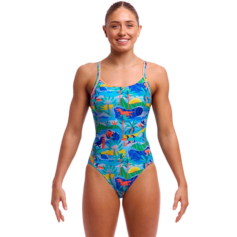 Funkita - Duuude - Ladies Eco Diamond Back One Piece