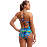 Funkita - Duuude - Ladies Eco Diamond Back One Piece