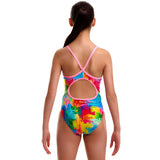Funkita - Falling Colours - Girls Eco Diamond Back One Piece