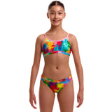 Funkita - Falling Colours - Girls Eco Racerback Two Piece