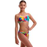 Funkita - Falling Colours - Girls Eco Racerback Two Piece
