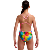 Funkita - Falling Colours - Girls Eco Twisted One Piece